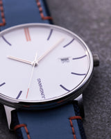 Junghans FORM Quarz 39.9mm White Dial Men's Watch 41/4481.00