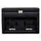 WOLF Heritage Double Watch Winder With Storage Black 270402