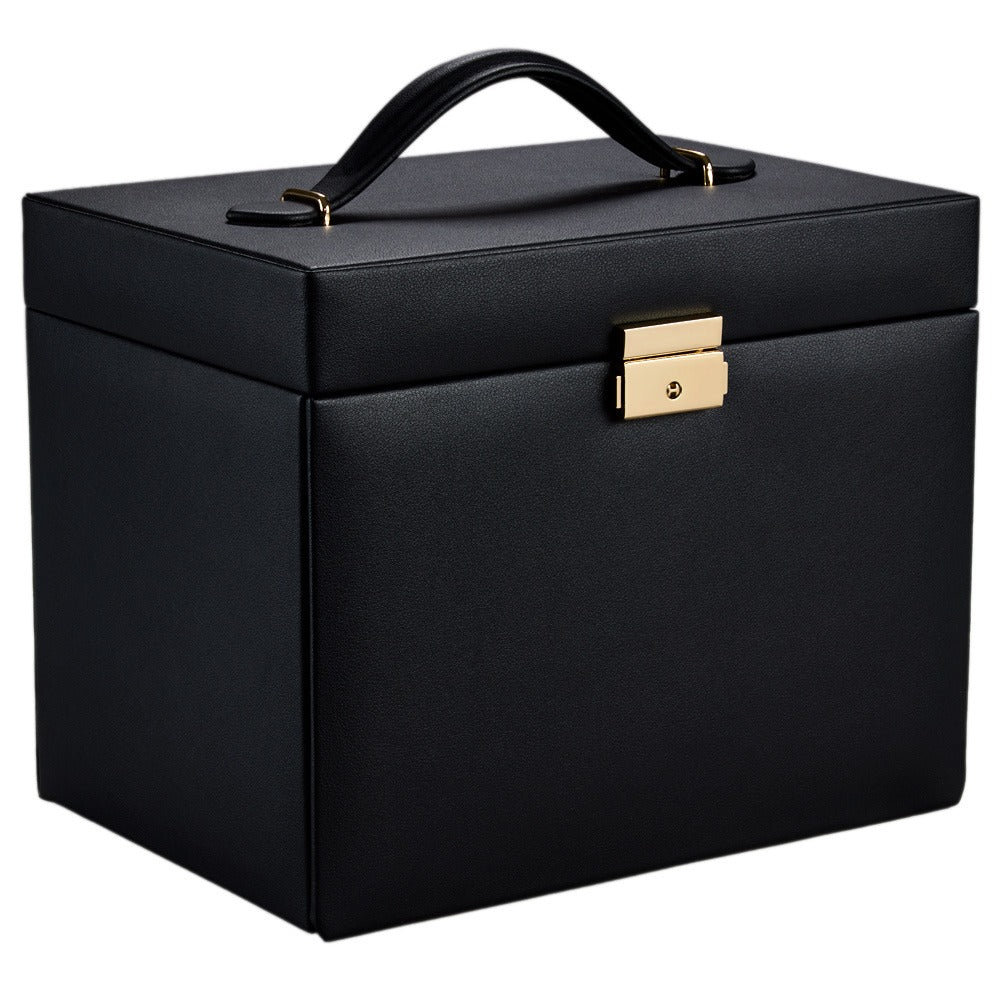 WOLF Heritage Medium Black Jewelry Box 280102