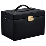 WOLF Heritage Small Black Jewelry Box 280002