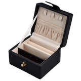WOLF Heritage Medium Black Jewelry Box 280102