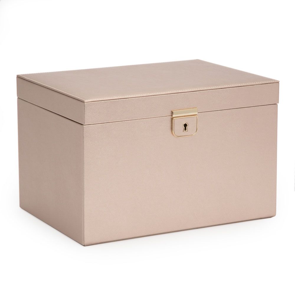 WOLF Palermo Rose Gold Large Jewelry Box 213016