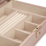 WOLF Palermo Rose Gold Medium Jewelry Box 213216