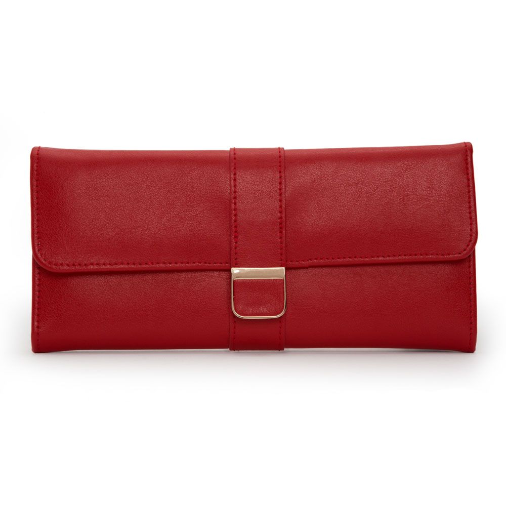 WOLF Palermo Red Jewelry Roll 213472