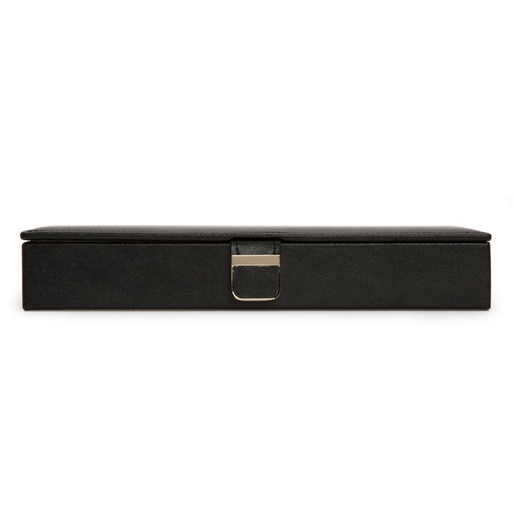 WOLF Palermo Black Anthracite Safe Deposit Jewelry Box 213502
