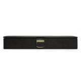 WOLF Palermo Black Anthracite Safe Deposit Jewelry Box 213502