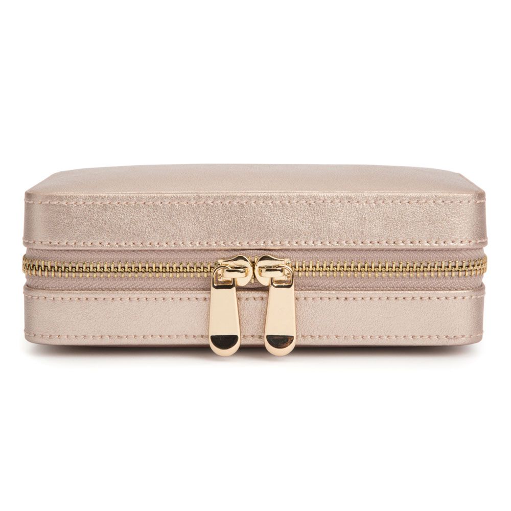 WOLF Palermo Rose Gold Zip Case 213616