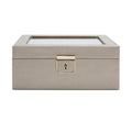 WOLF Palermo 6 Piece Watch Box Pewter 213878