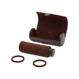 WOLF Blake Triple Watch Roll With Jewelry Capsule Brown 305006