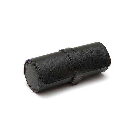 WOLF Blake Triple Watch Roll With Jewelry Capsule Black/Purple 305028