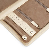 WOLF Caroline Large Jewelry Portfolio Ivory 324053