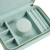 WOLF Sophia Jade Travel Zip Jewelry Case 392230