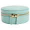 WOLF Sophia Jade Round Zip Jewelry Case 392330