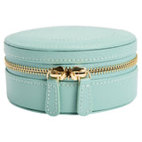 WOLF Sophia Jade Round Zip Jewelry Case 392330