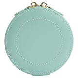 WOLF Sophia Jade Round Zip Jewelry Case 392330