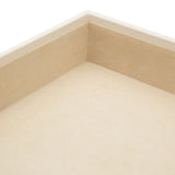 WOLF Vault 2" Deep Tray Ivory Leather Finish 435053