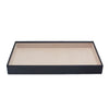 WOLF Vault 1.5" Standard Tray Black Leather 435102