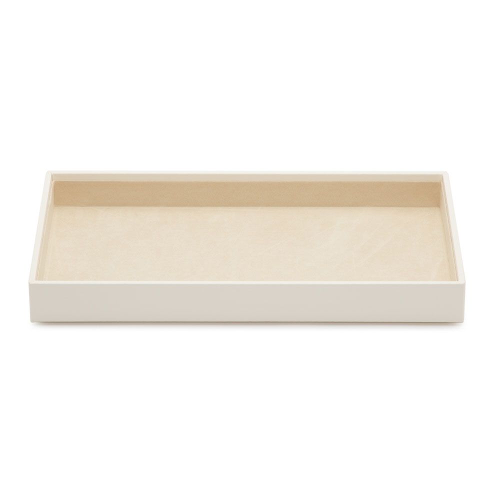 WOLF Vault 1.5" Standard Tray Ivory Leather 435153
