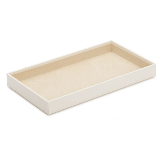 WOLF Vault 1.5" Standard Tray Ivory Leather 435153