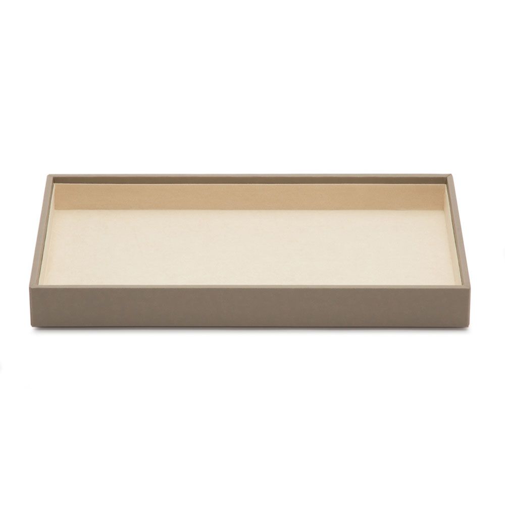 WOLF Vault 1.5" Standard Tray Grey Leather 435165