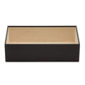 WOLF Vault 4" Deep Tray Black Leather Finish 435202