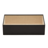 WOLF Vault 4" Deep Tray Black Leather Finish 435202