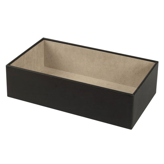 WOLF Vault 4" Deep Tray Black Leather Finish 435202