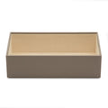 WOLF Vault 4" Deep Tray Grey Leather Finish 435265