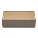 WOLF Vault 4" Deep Tray Grey Leather Finish 435265