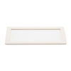WOLF Vault Tray Glass Lid Ivory Leather Finish 435353