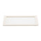 WOLF Vault Tray Glass Lid Ivory Leather Finish 435353
