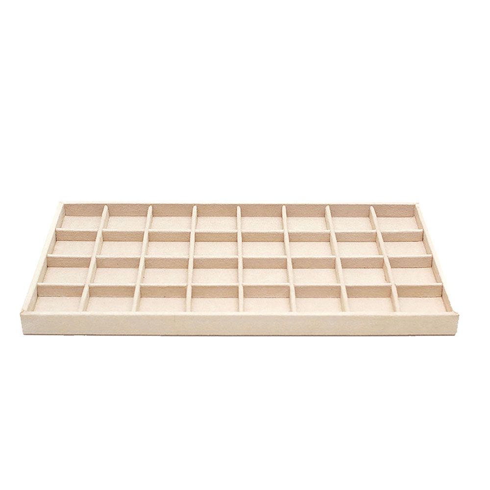 WOLF Vault 32 Earring Insert Jewelry Tray Beige 435670