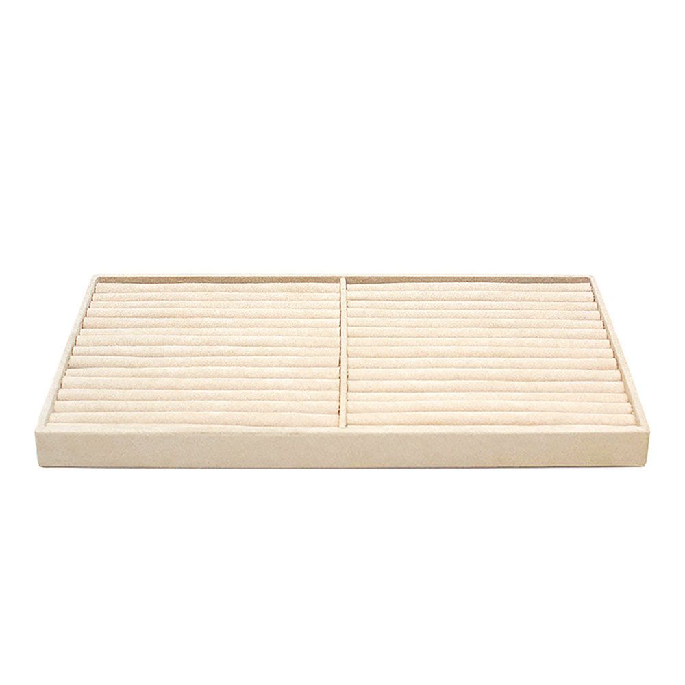 WOLF Vault Ring Insert Jewelry Tray Beige 435870