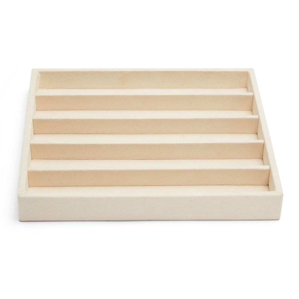 WOLF Vault Half Insert Tray - Necklace Beige 437670
