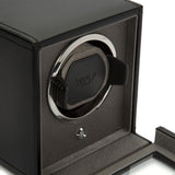 WOLF Cub Single Watch Winder with Cover Black 461103