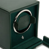 WOLF Cub Single Watch Winder with Cover Green 461141