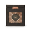 WOLF Axis Copper Metal Plated Single Watch Winder With Storage 469216