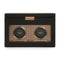WOLF Axis Copper Metal Plated Double Watch Winder With Storage 469316