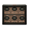 WOLF Axis Copper Metal Plated 6 Piece Watch Winder 469616