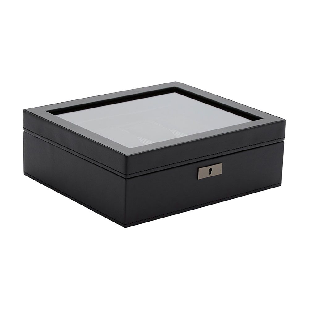 WOLF Axis 8 Piece Powder Coat Watch Box 488003