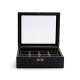 WOLF Axis 8 Piece Powder Coat Watch Box 488003