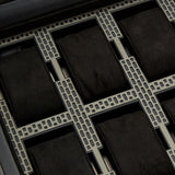 WOLF Axis 8 Piece Powder Coat Watch Box 488003