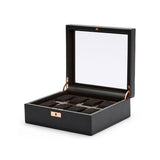 WOLF Axis 8 Piece Copper Watch Box 488016