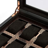 WOLF Axis 8 Piece Copper Watch Box 488016