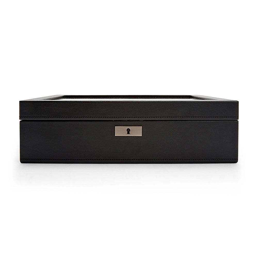 WOLF Axis 10 Piece Powder Coat Watch Box 488103
