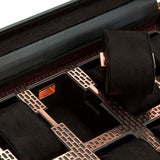 WOLF Axis 10 Piece Copper Watch Box 488116