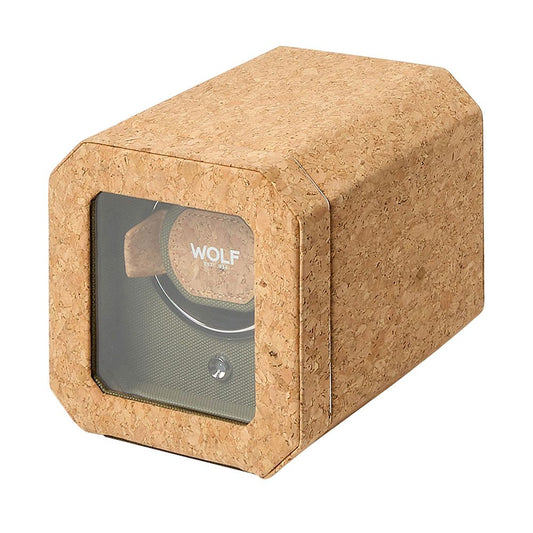 WOLF Cortica Single Watch Winder Cork 668161
