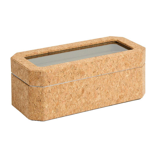 WOLF Cortica 4 Piece Watch Box Cork 668261