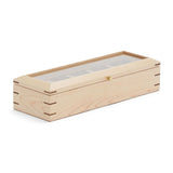 WOLF Analog/Shift Flatiron II 5 Piece Watch Box 710211