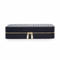 WOLF Maria Large Jewelry Zip Case Navy 766117